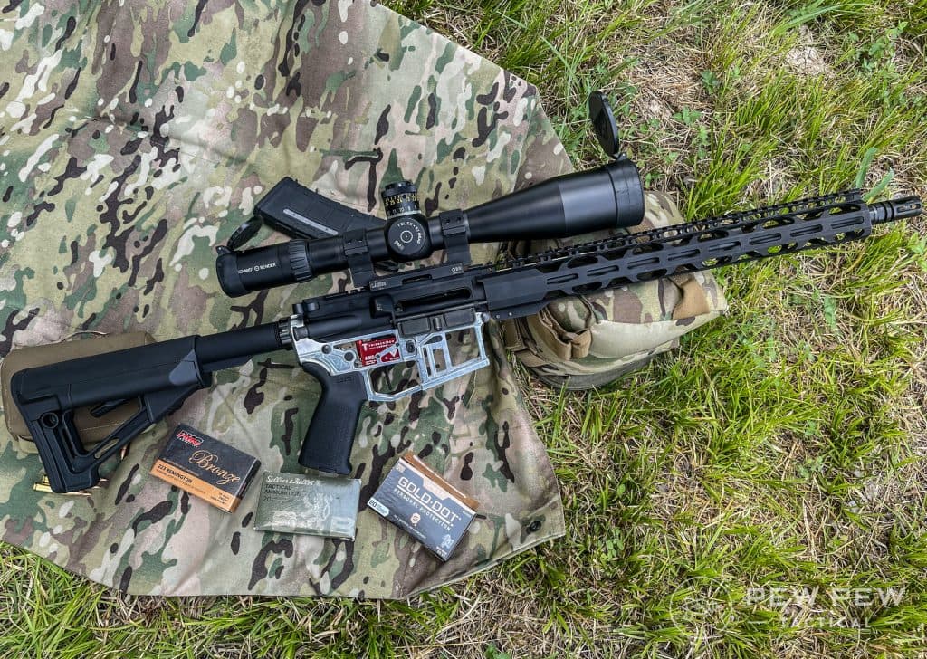 TRYBE 16" 5.56 Upper Testing