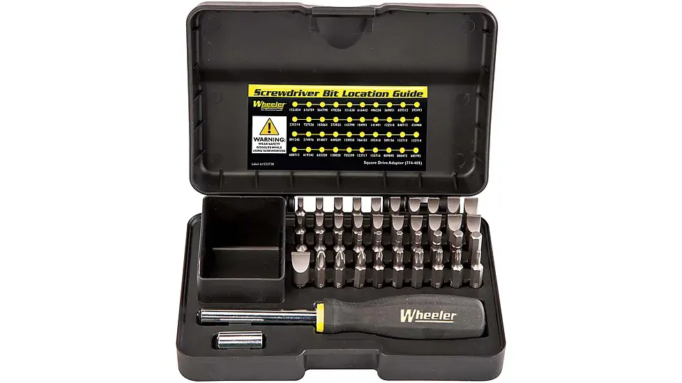 Wheeler 43-Piece Gunsmithing Screwdriver Set