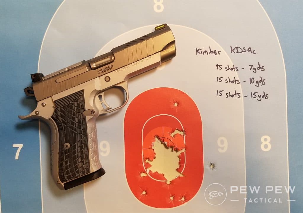 Kimber KDS9c target