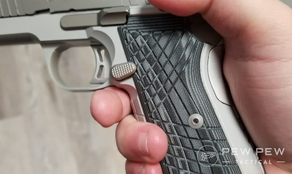 Kimber KDS9c undercut