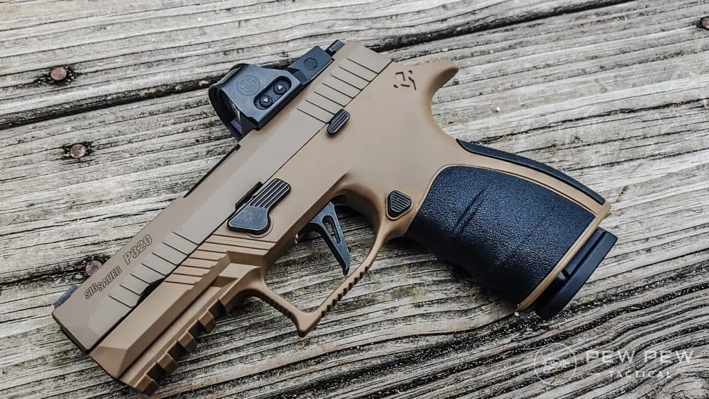 Sig P320 Mirzon grip
