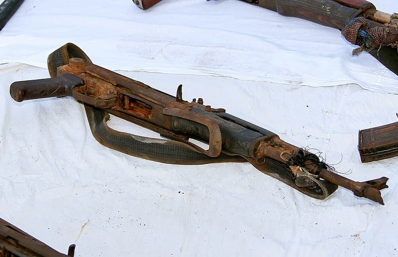 Rusted AK-47