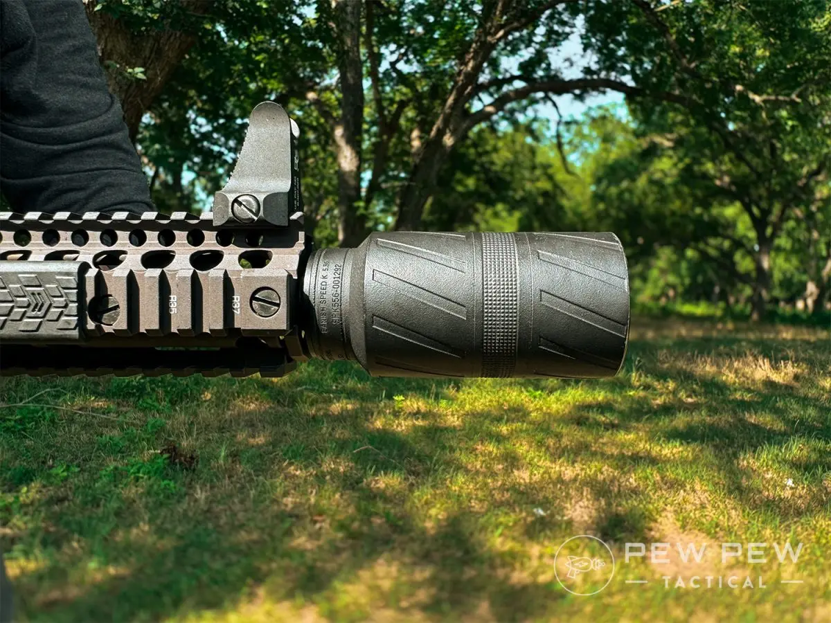 Silencer Central Speed K on MK18