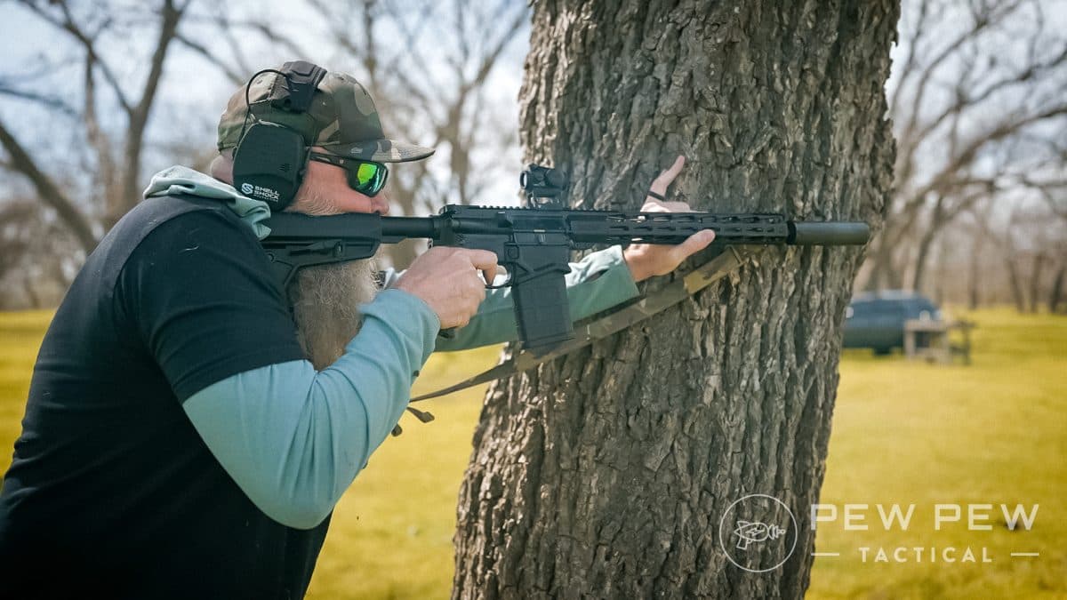 Ruger SFAR treed