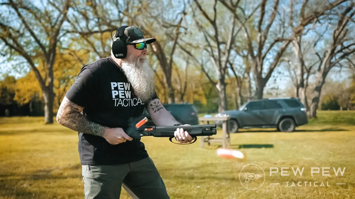 Mossberg 990 Aftershock hip shot