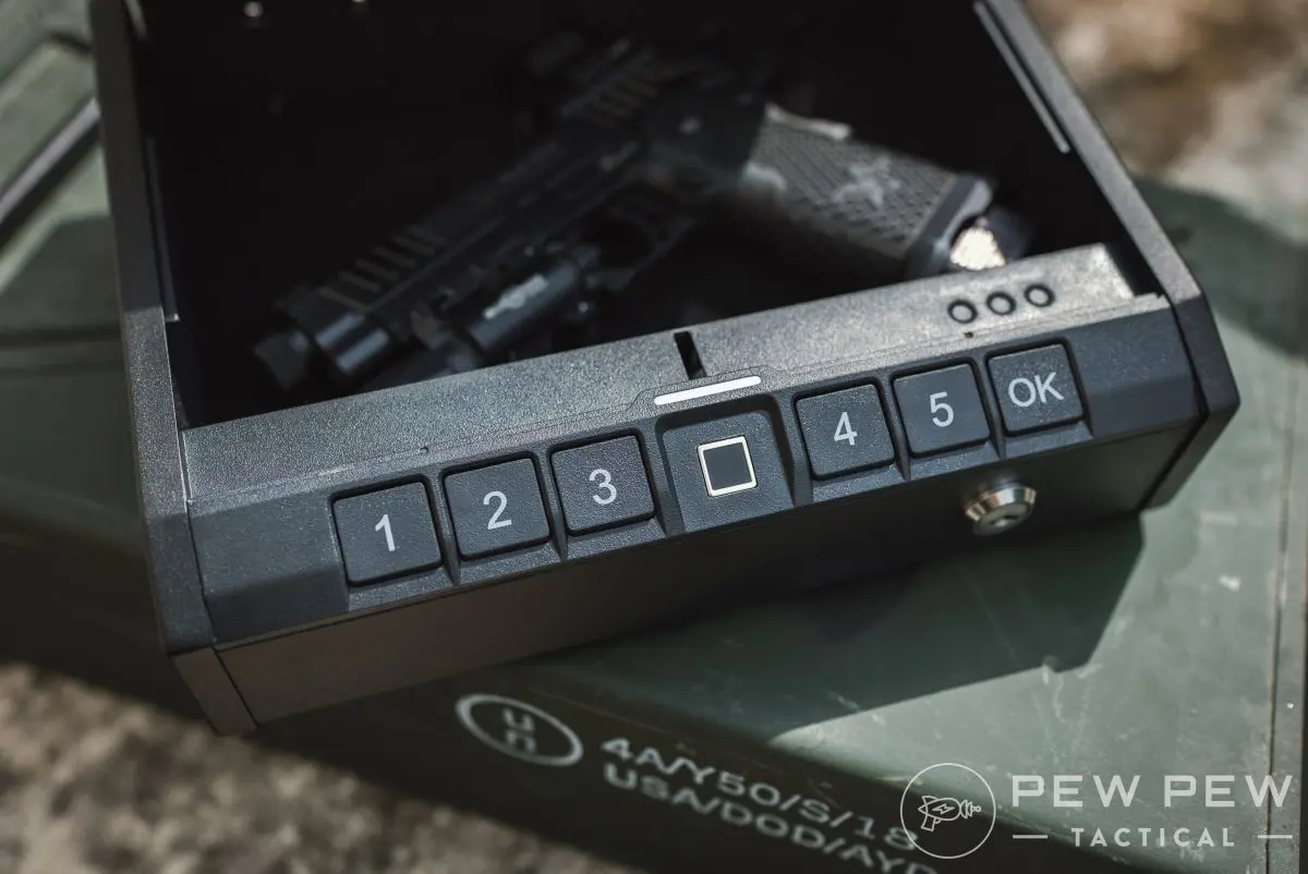 ONNAIS Iron Buttons & Fingerprint Reader