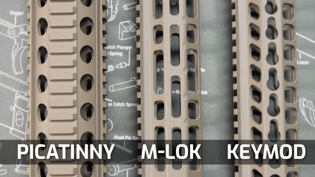 Picatinny MLOK KeyMod