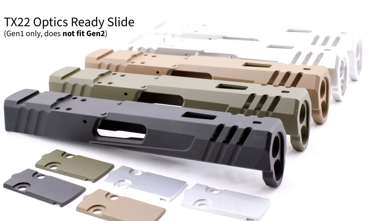 Taurus TX22 Standard Gen1 Optics Ready Slide
