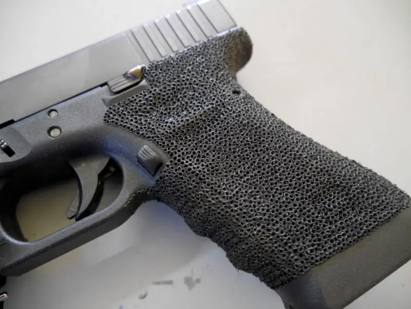 Glock 17 Grip Stipple