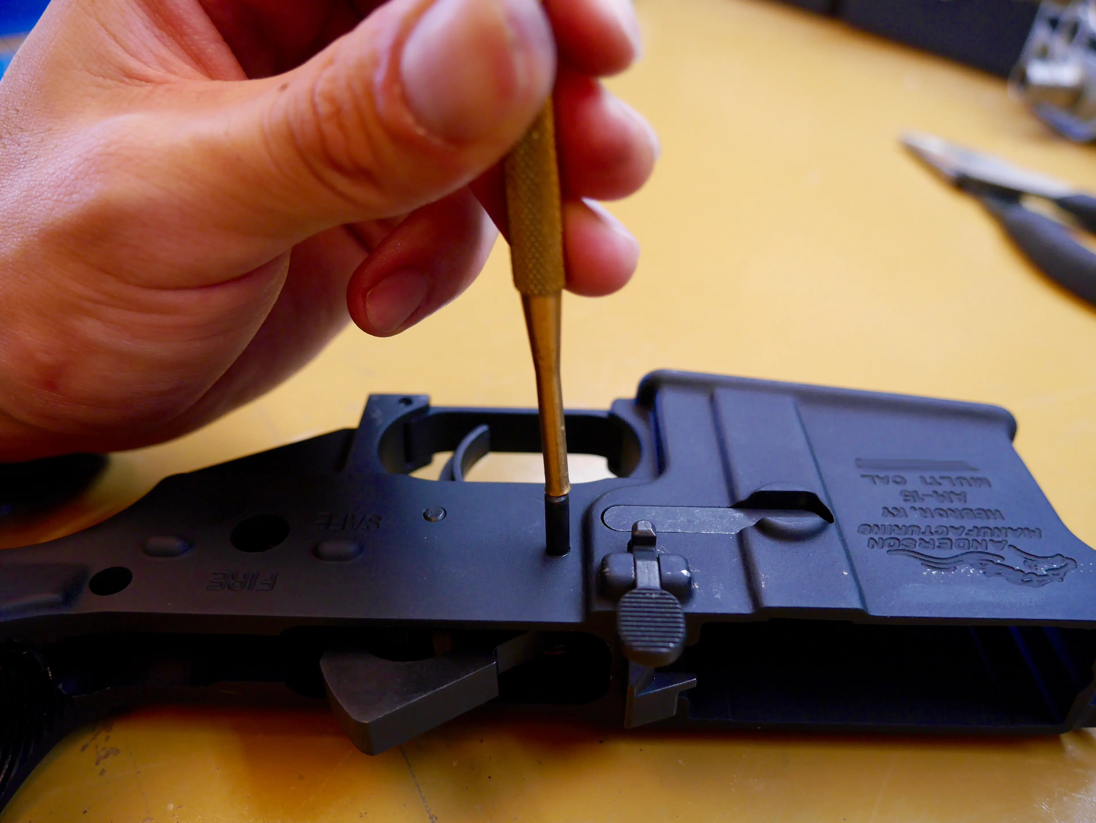 Trigger Hammer Pin with Punch