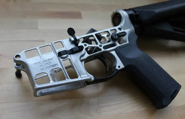 Skeletonized AR-15 Lower