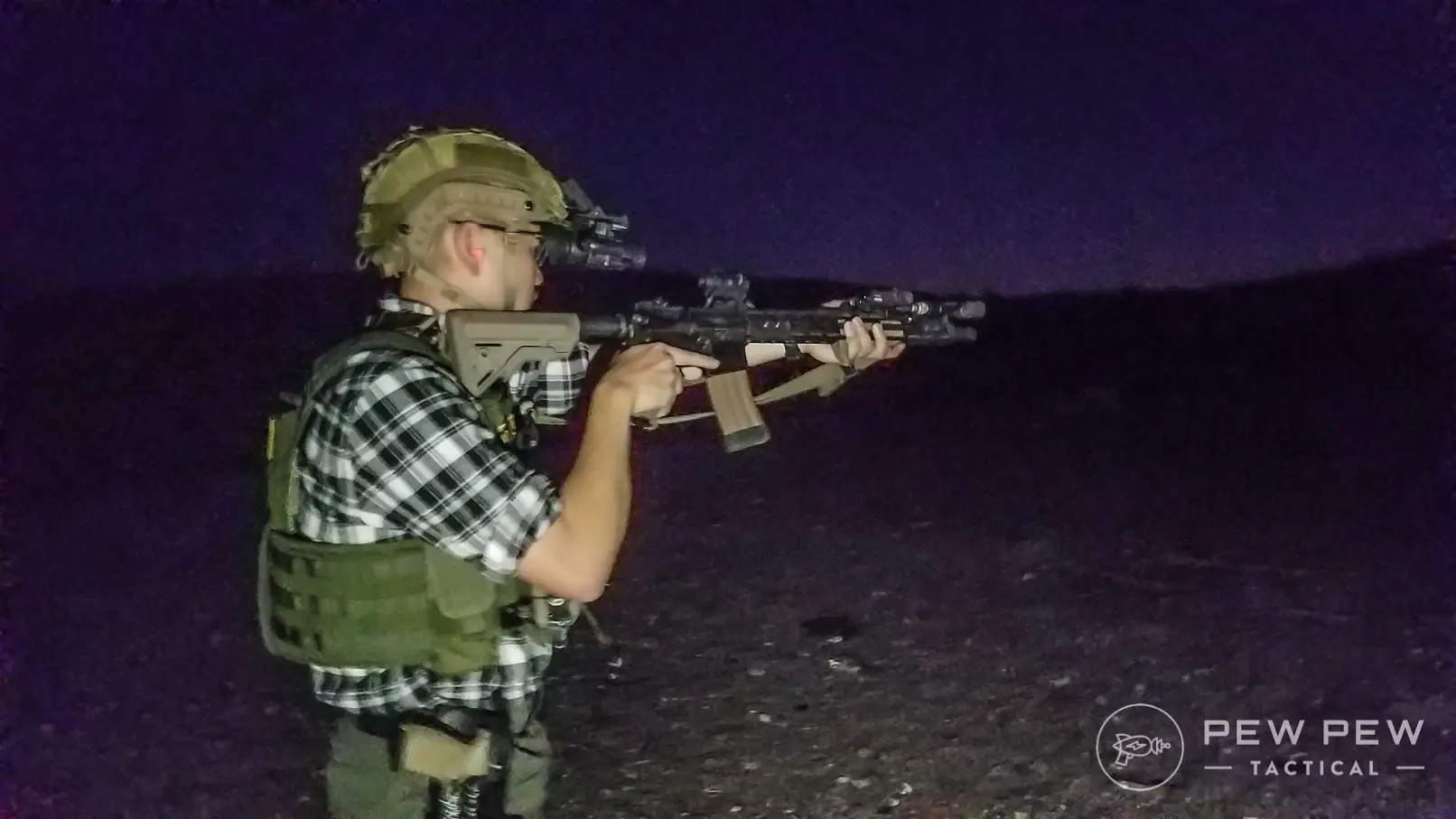 Looking Good with NVGs in the Desert