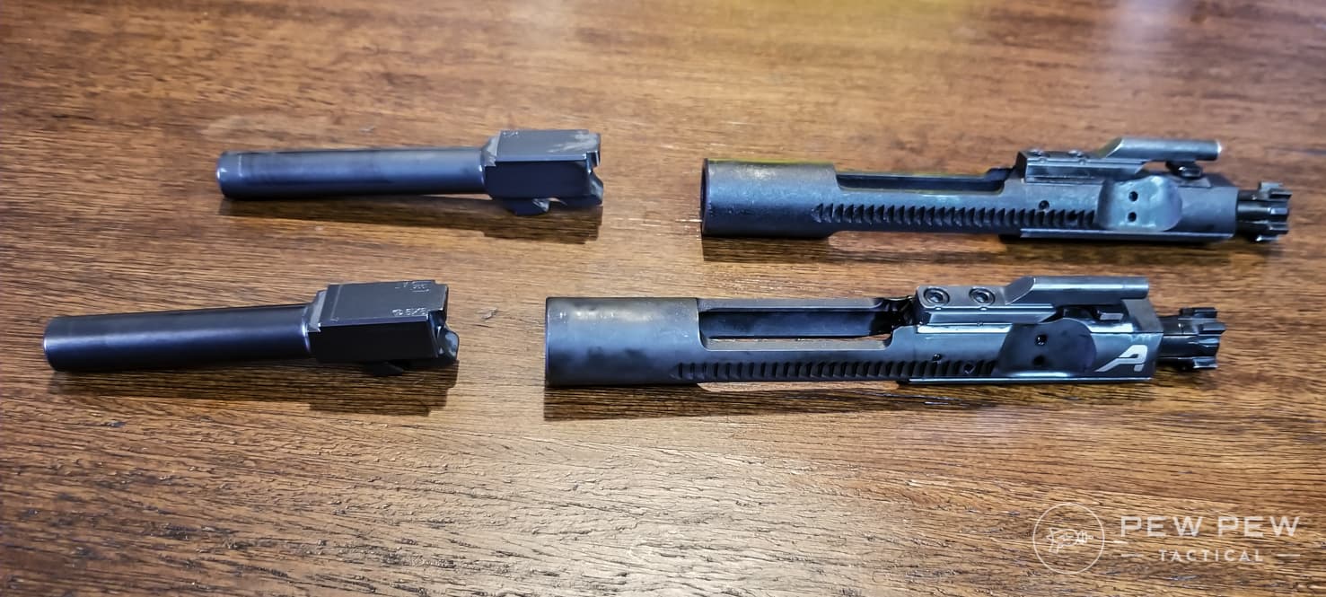Lubed and Assembled Parts Post Ultrasonic