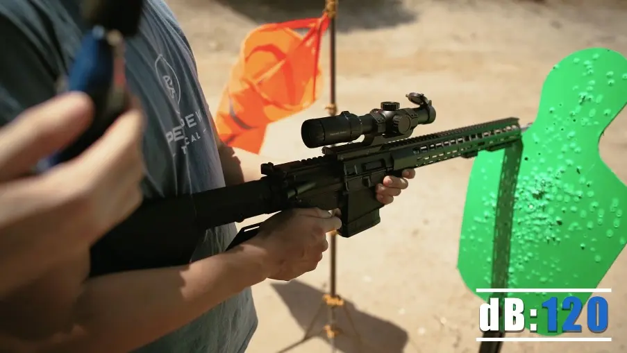 .308 Brakes, Side Blast & Decibel Testing