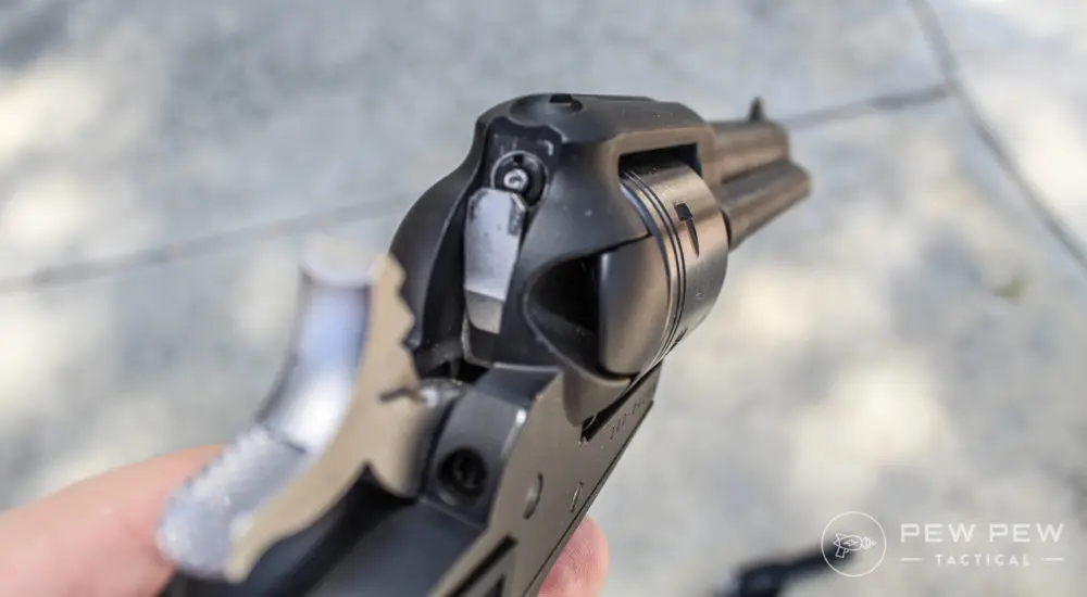 Ruger Wrangler transfer bar (2)