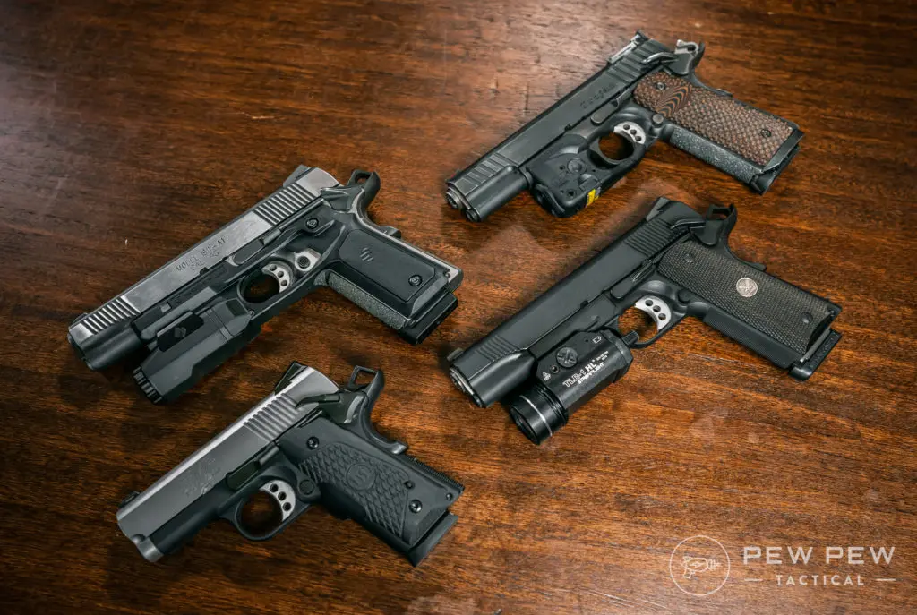 1911s with Lights & Lasers