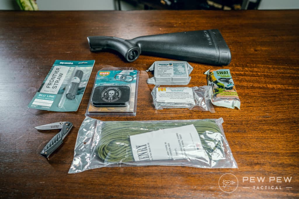 Survival Pack Items