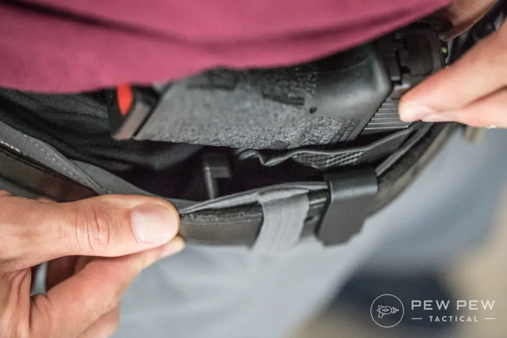 Concealment Express Claw In Use