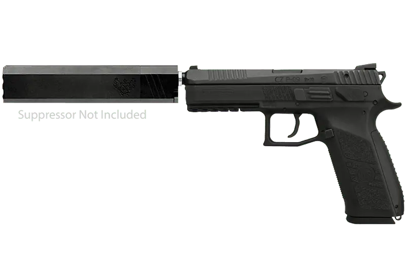 CZ P-09 Suppress Ready with Suppressor