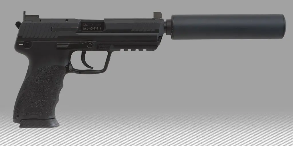 HK45 with suppressor