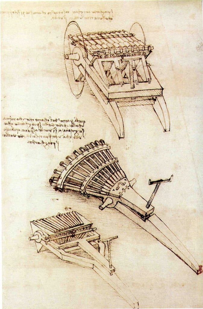 Ribauldequins Da Vinci