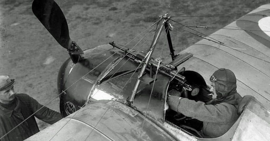 WWI Plane Machine Gun