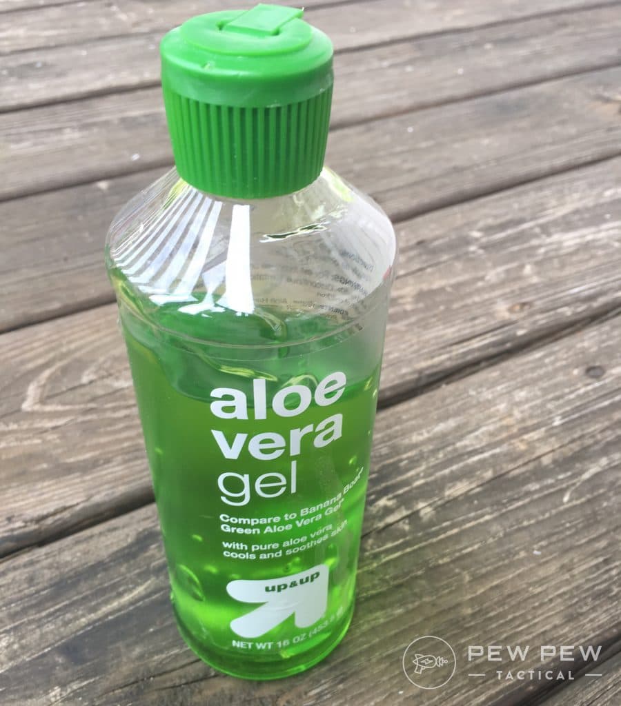 DIY First Aid Kit Aloe