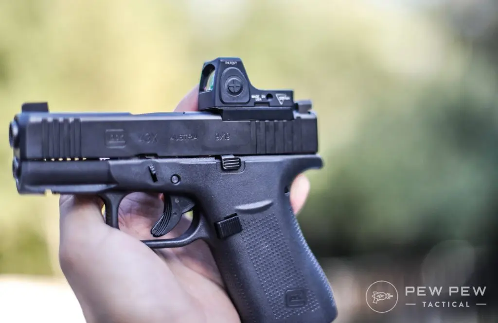 RMRcc Mount on Glock 43x MOS