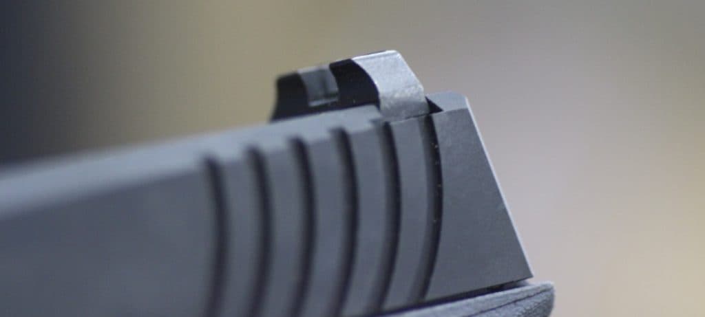 PD10 rear sight