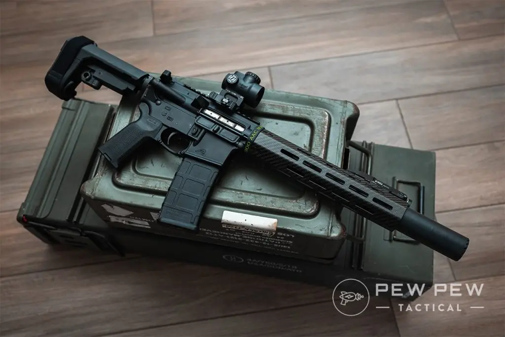 .300 BLK AR-15 Pistol, 9-Inch Ballistic Advantage