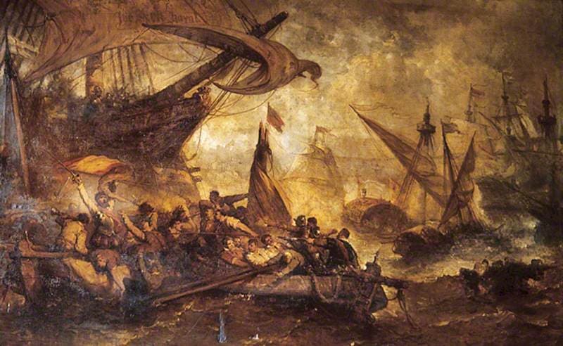 Defeat-of-the-Spanish-Armada