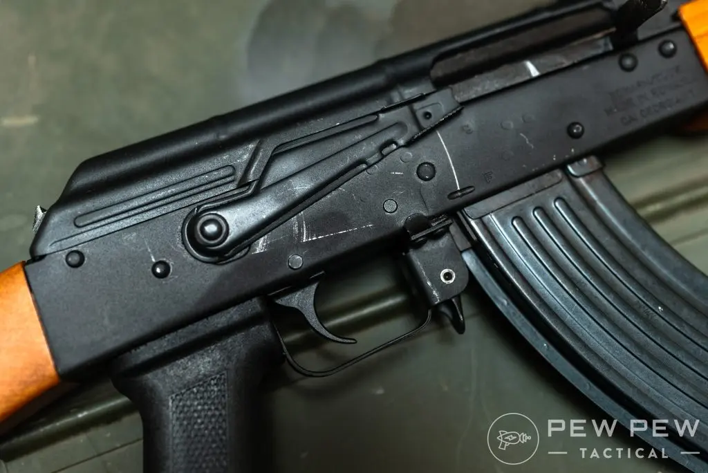 WASR-10, Closeup