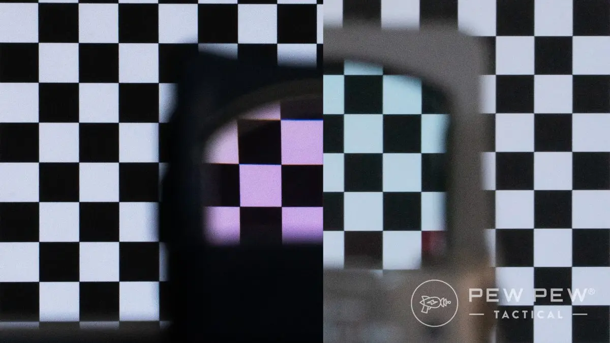Red dot tint comparison
