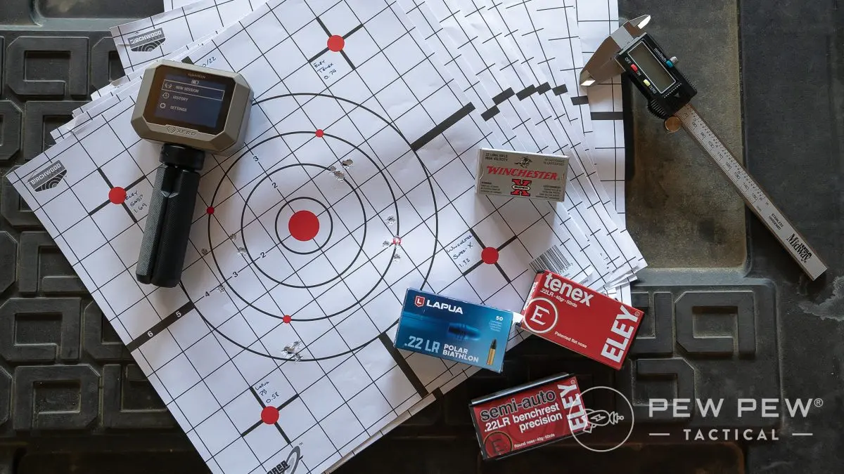 Precision .22 LR ammo
