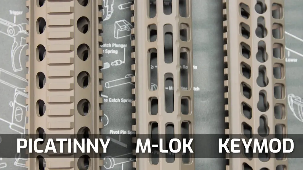 Picatinny MLOK KeyMod
