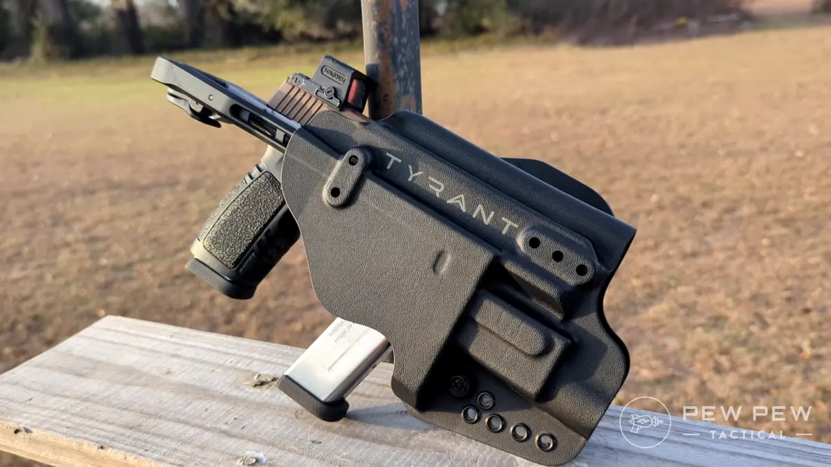 Tyrant CNC TWS365 and holster
