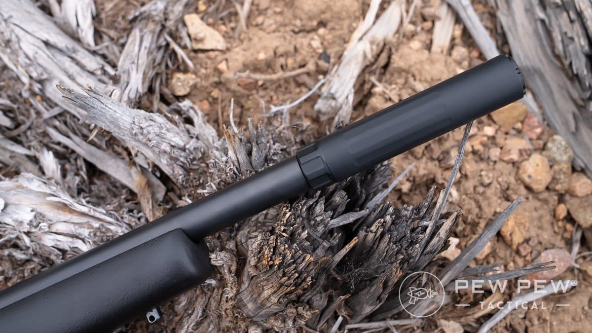 CZ 457 Pro-Varmint SR, Dead Air Mask