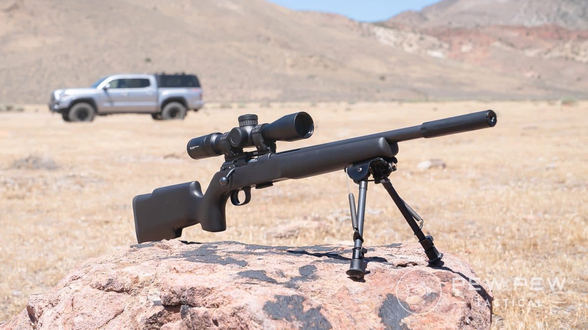 CZ 457 Pro-Varmint SR, Dead Air Mask