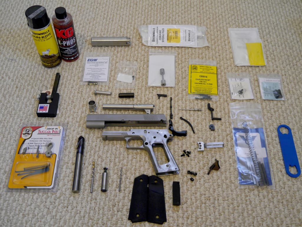 Post Thumbnail Image for post: 1911 80% Tactical Machining Build, Part 1: Intro