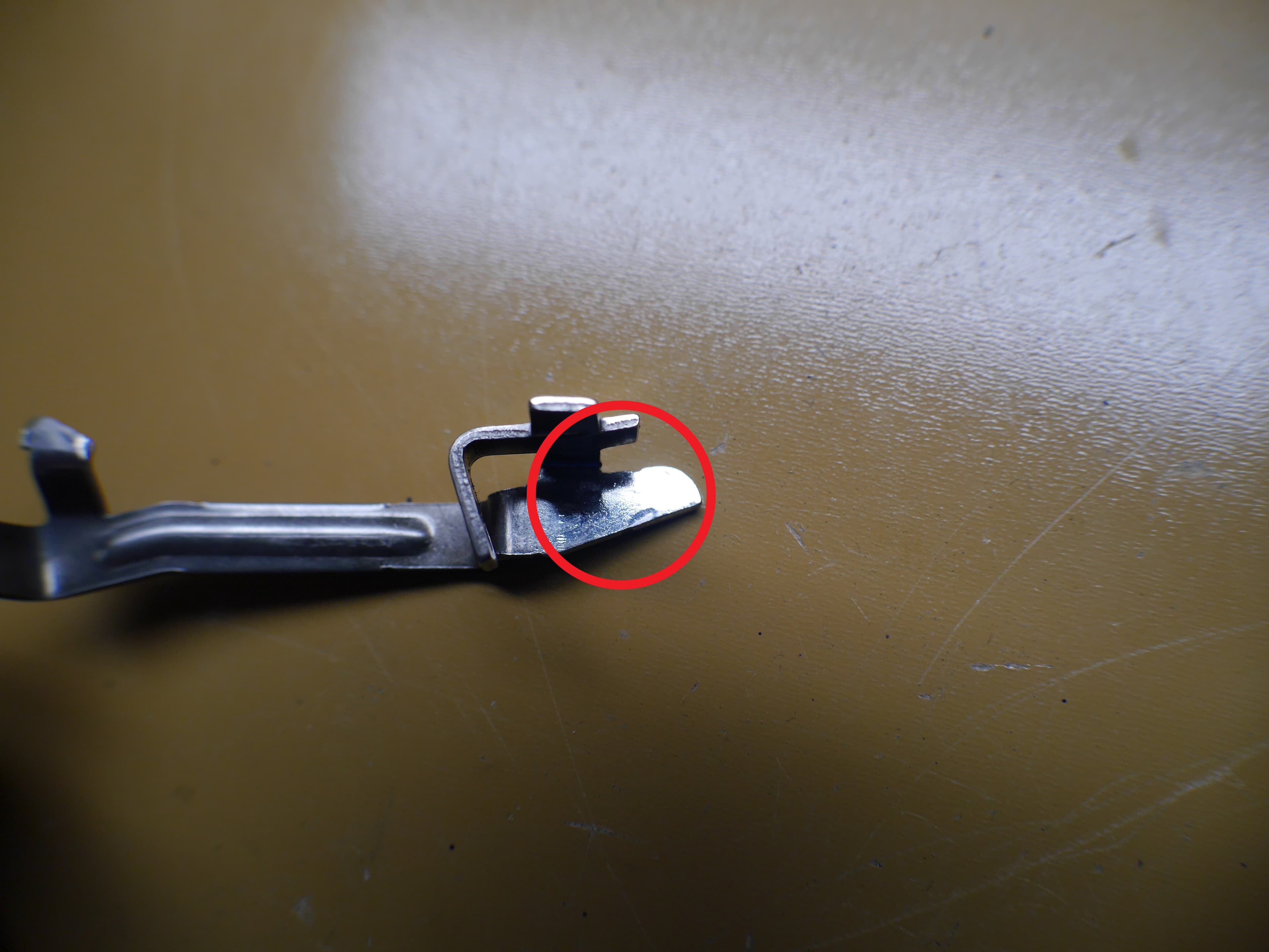 Glock Trigger Bar Polish 3