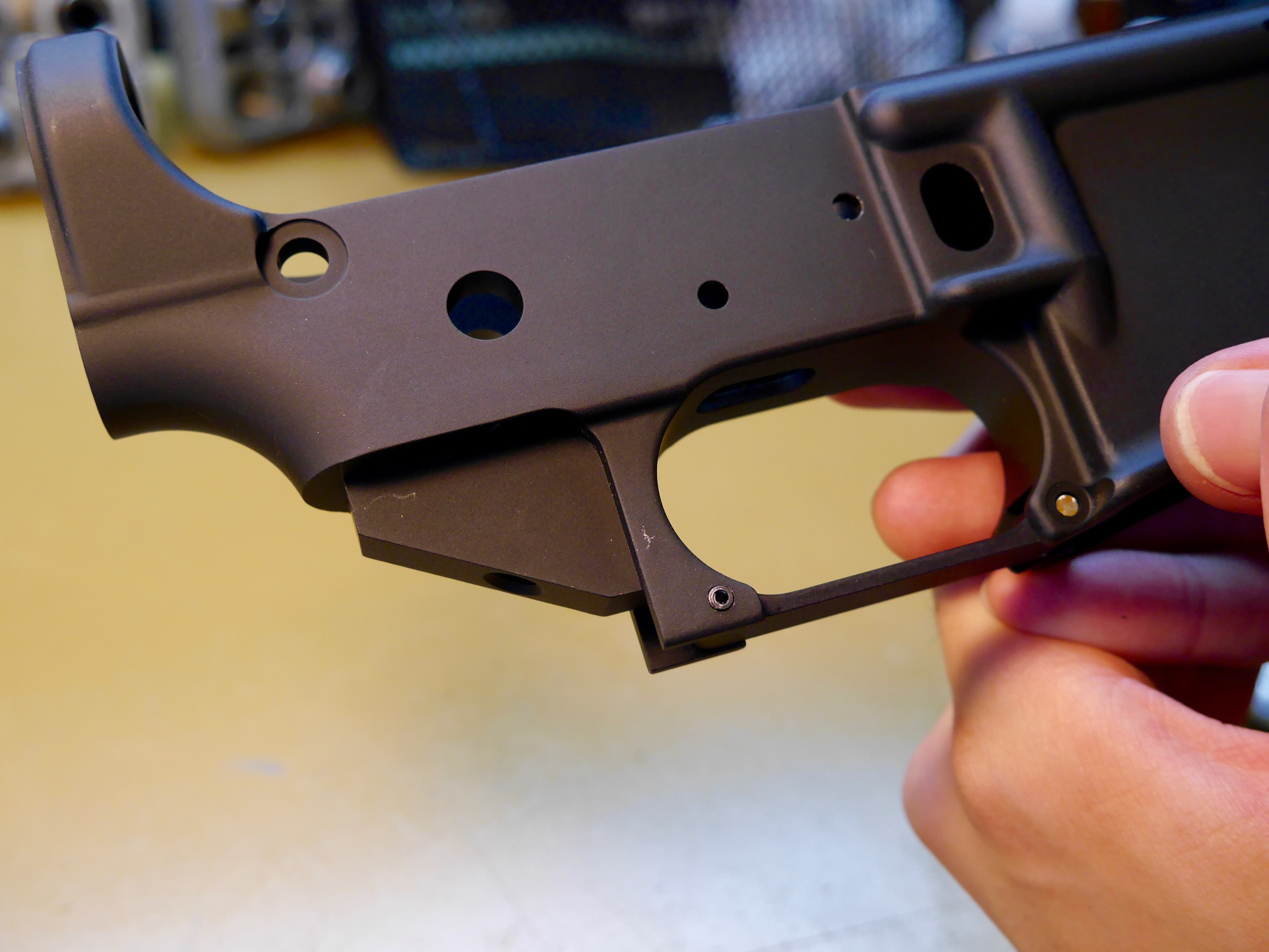 Installed Trigger Guard