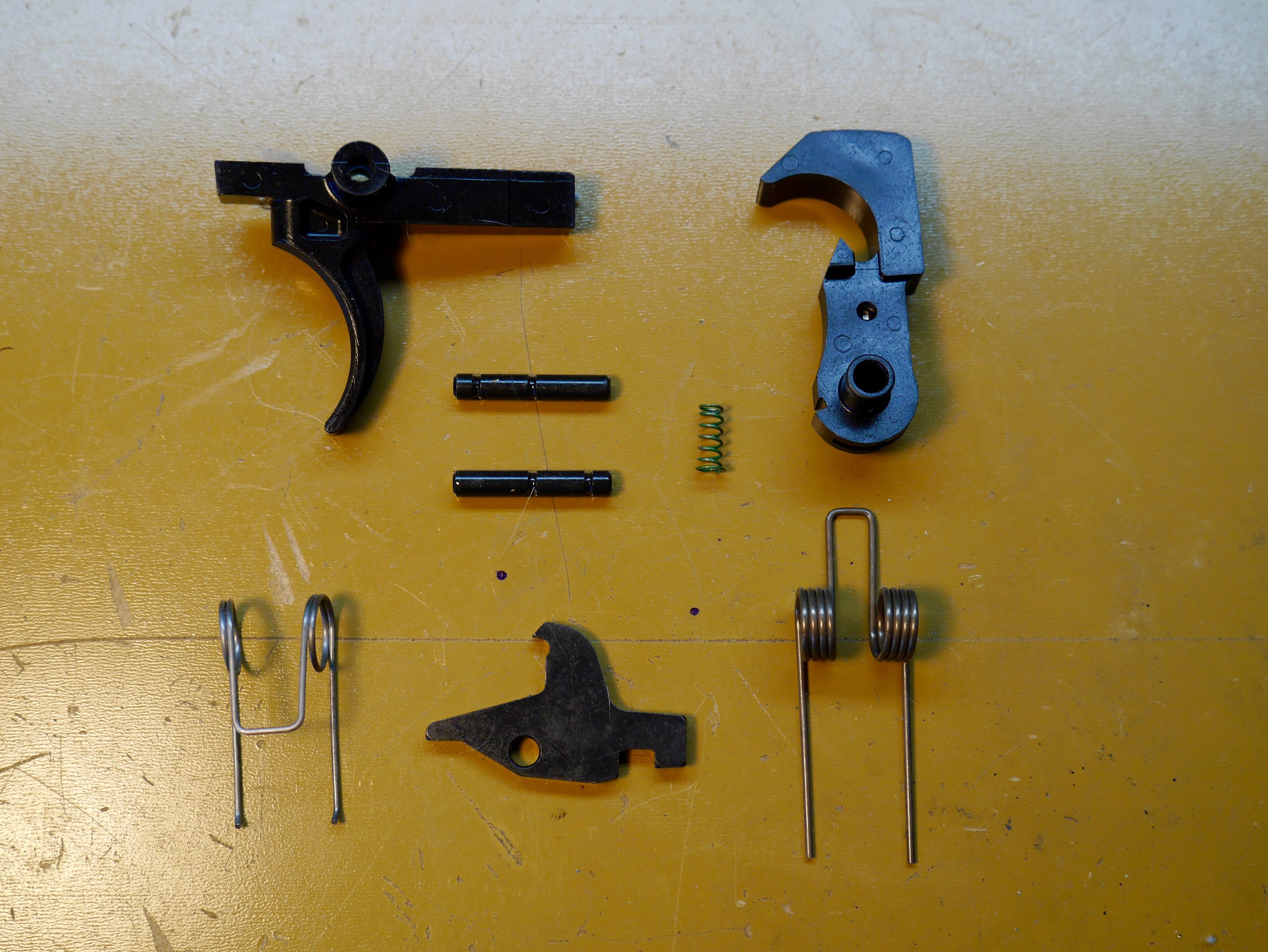 AR-15 Trigger Assembly Parts