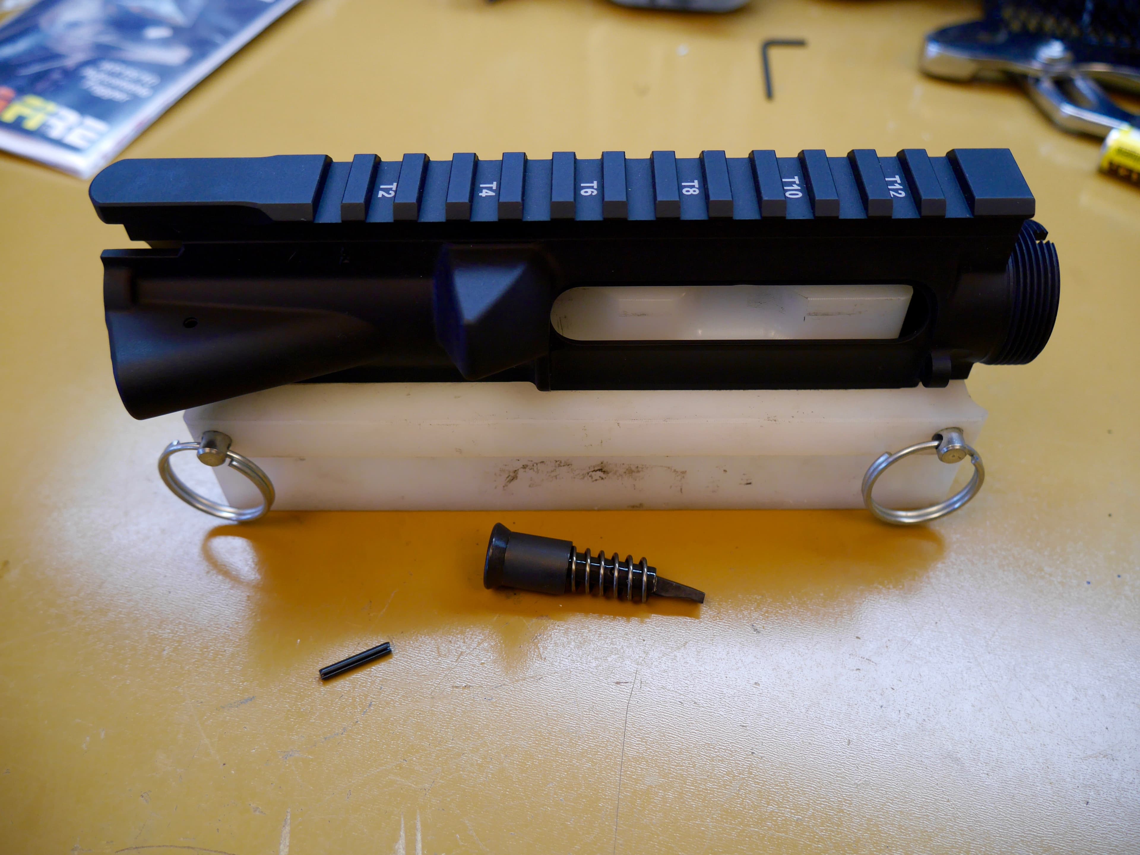 Stripped Upper Receiver and Forward Assist