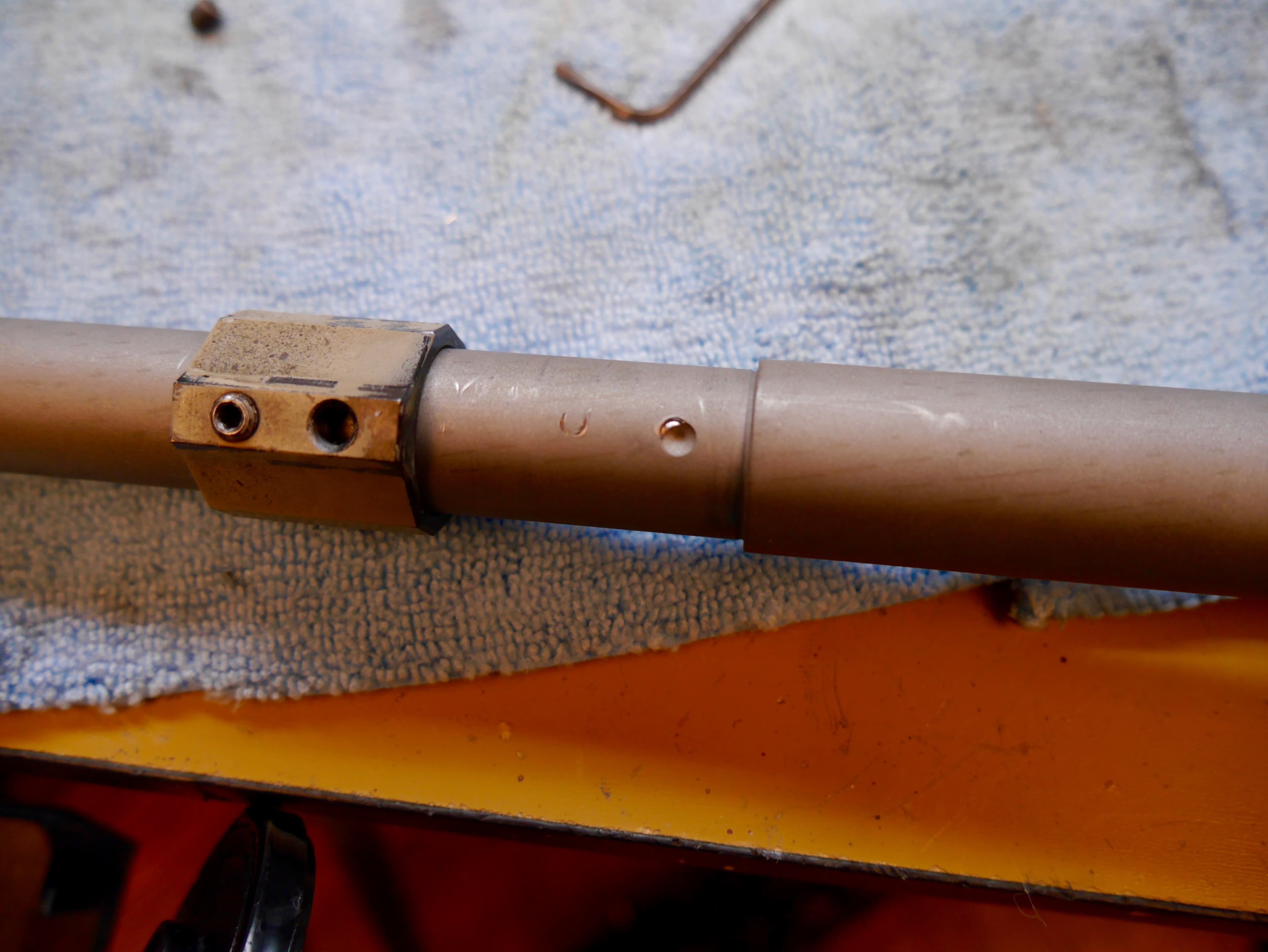 Dimpled Barrel for Gas Block