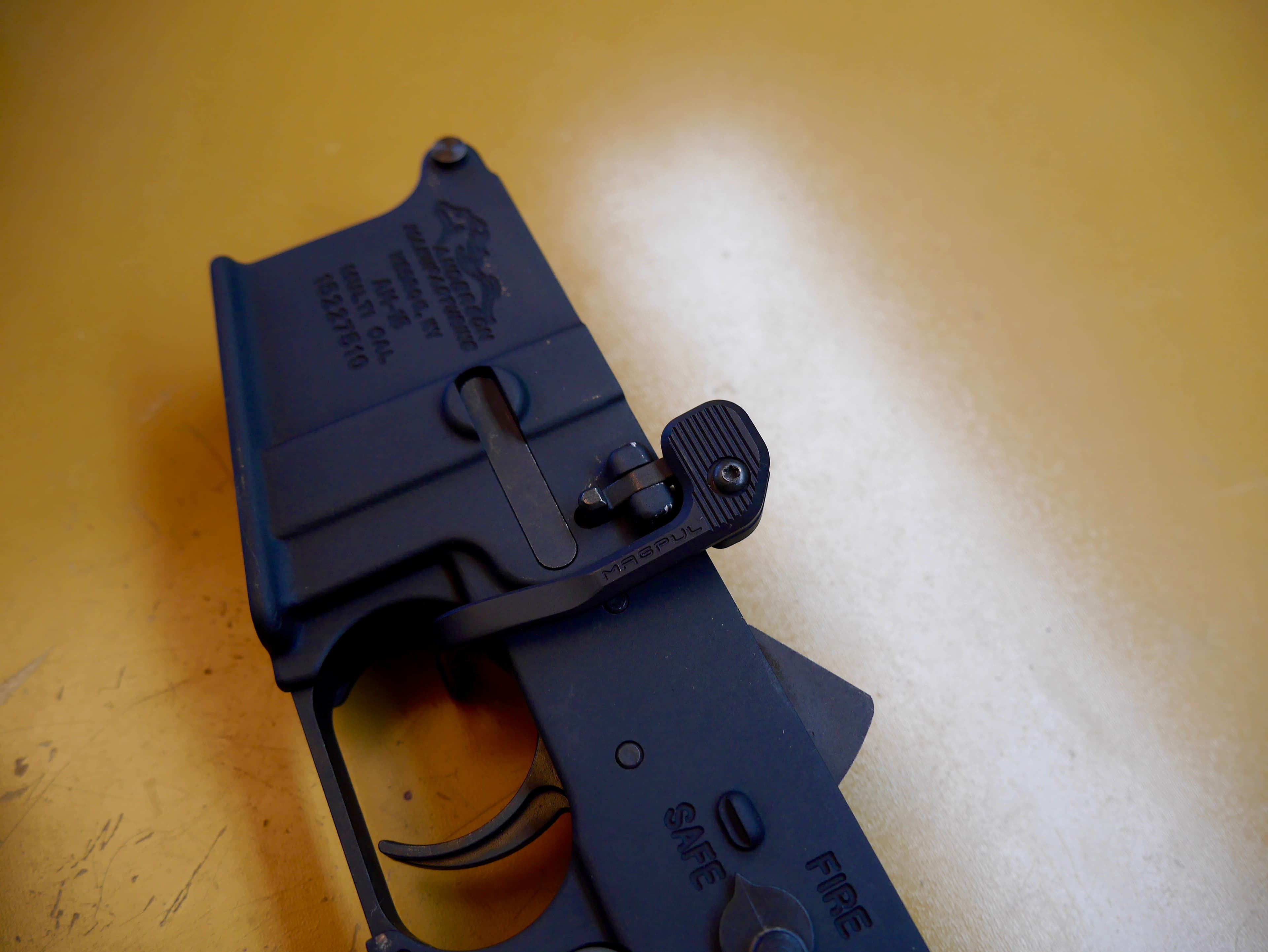 Assembled BAD Lever