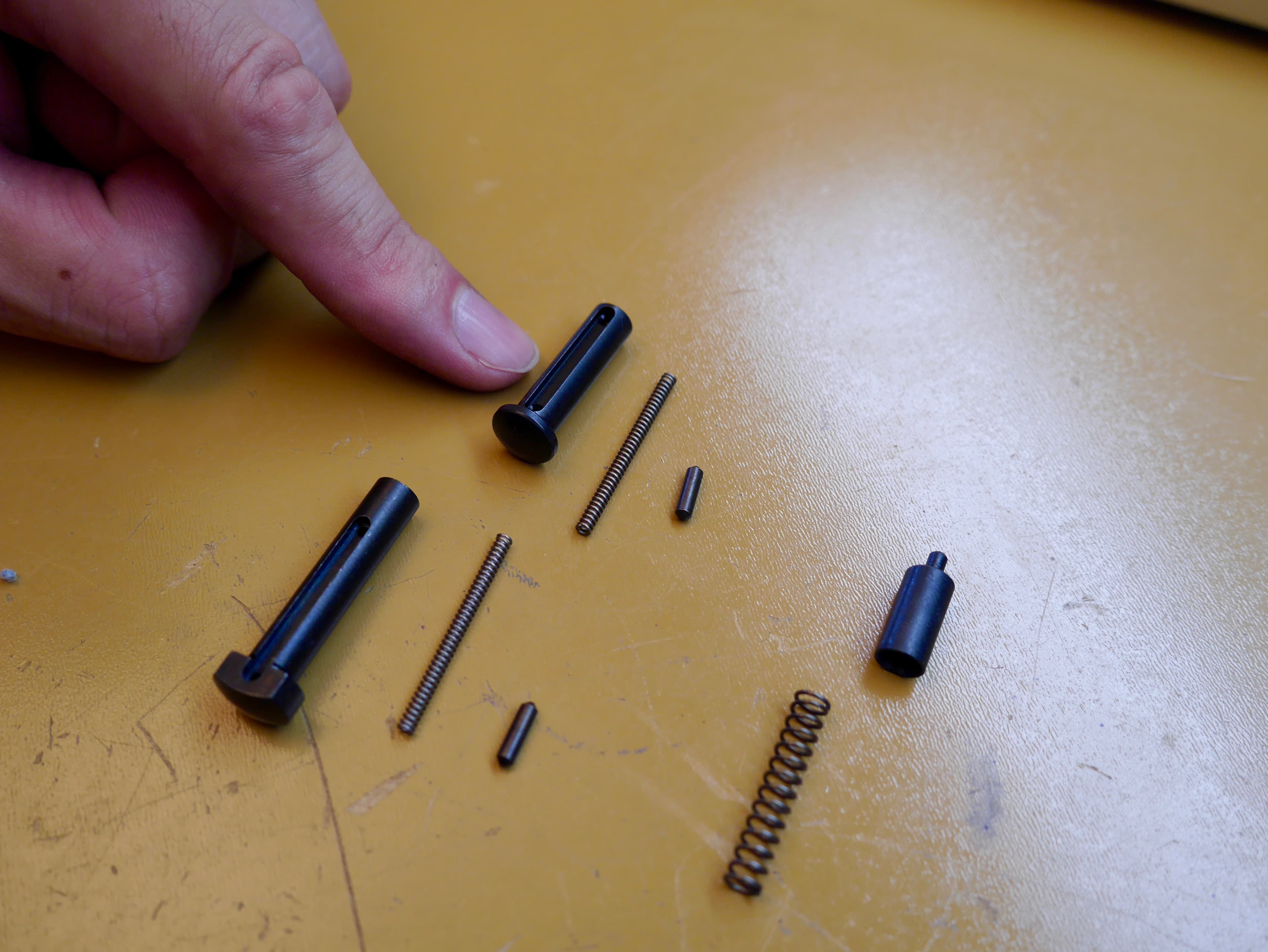 Shorter Rear Takedown Pin