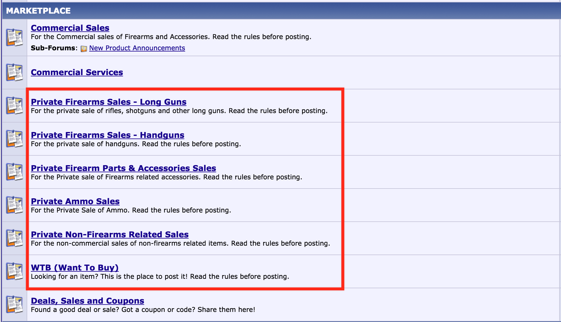 Calguns Marketplace