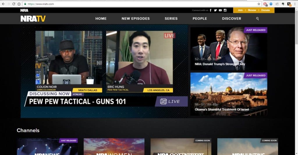 Post Thumbnail Image for post: NRA TV's Colion Noir Interviews Eric Hung of Pew Pew Tactical
