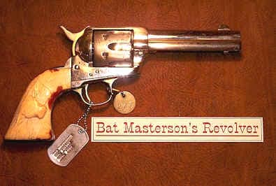 Bat Masterson's Colt .45 Revolver