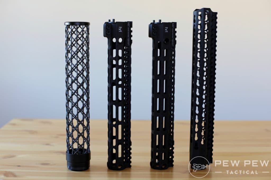Post Thumbnail Image for post: Lightest AR-15 Handguards: Hands-On Roundup